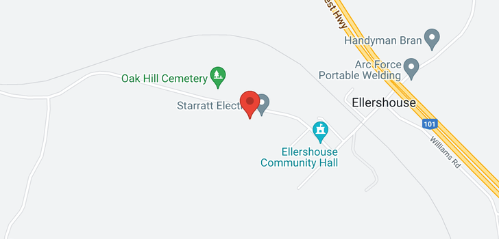 map of 493 Ellershouse Road